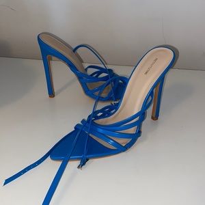 Blue PrettyLittleThing Heels 💙
